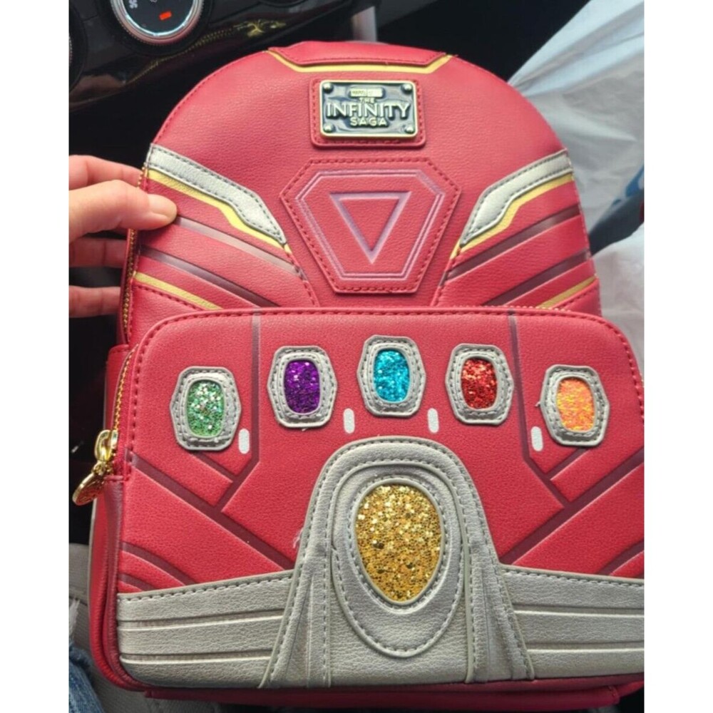 Avengers Backpack Loungefly End Game Infinity Stone Iron Man Back to School